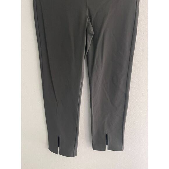 Athleta 10 Wander Slim Straight Ankle Pants Split Hem Stretch NEW $110 - Picture 4 of 9
